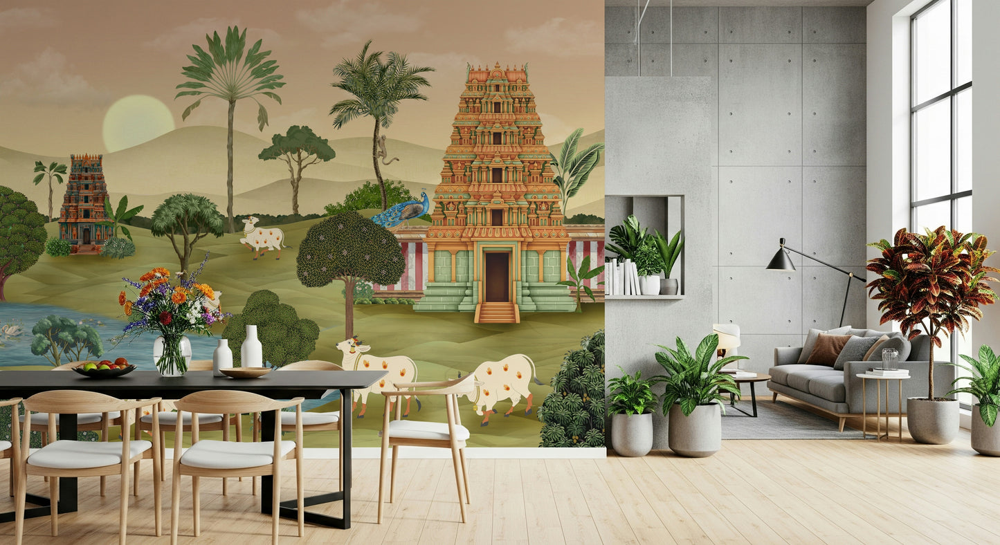 Madhuban Moonlight Wall Mural