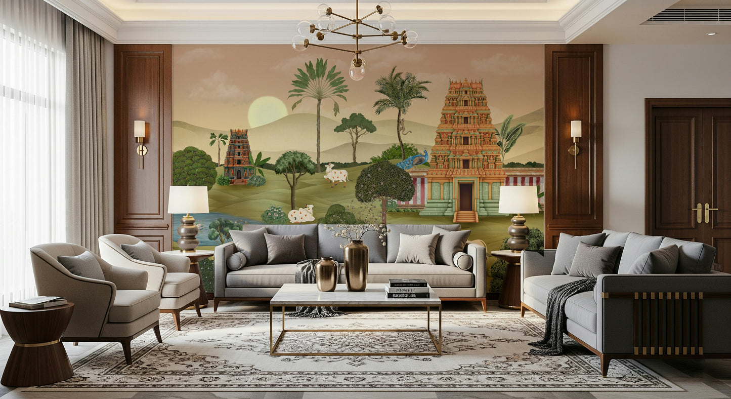 Madhuban Moonlight Wall Mural