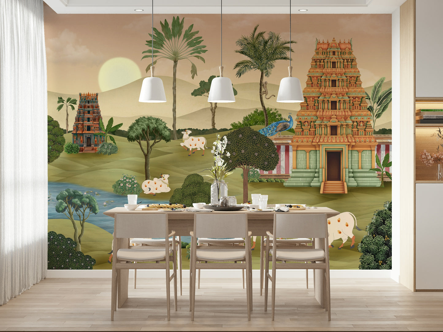 Madhuban Moonlight Wall Mural