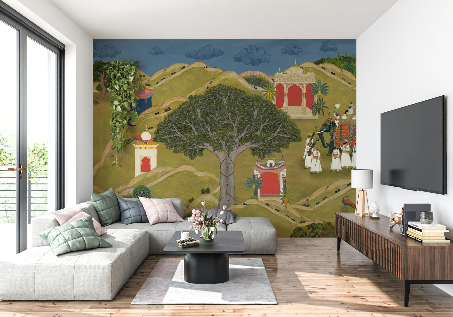 Aravali Tales Wall Mural