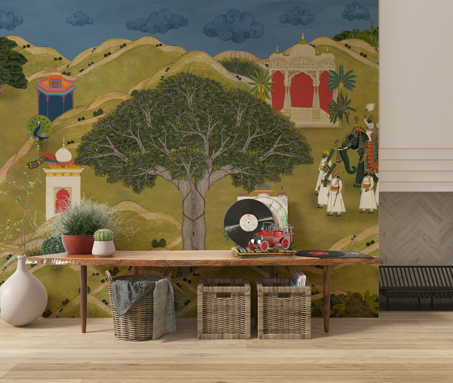 Aravali Tales Wall Mural