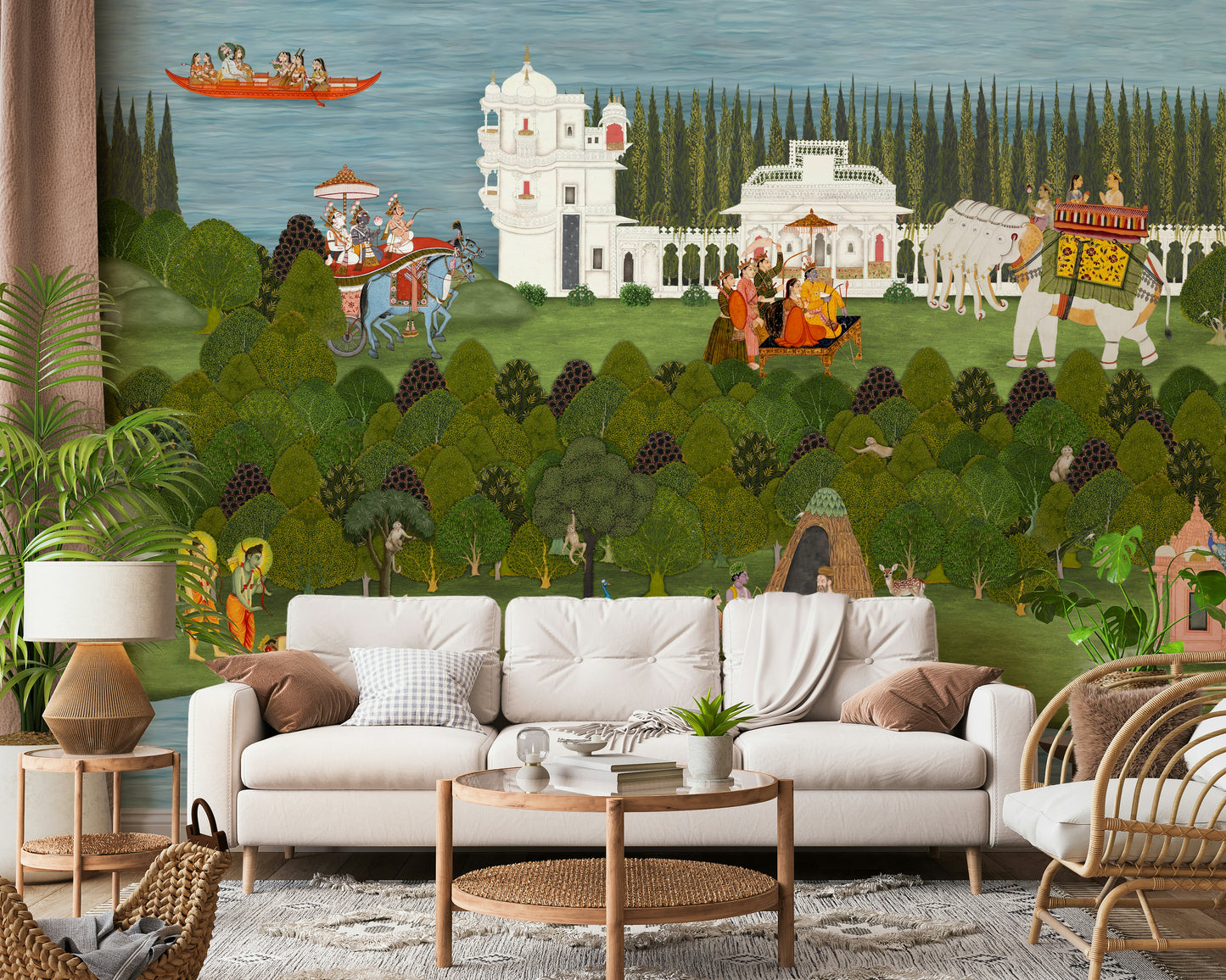 Rishikesh Retreat Wall Mural