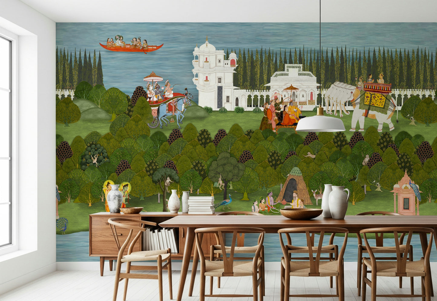 Rishikesh Retreat Wall Mural