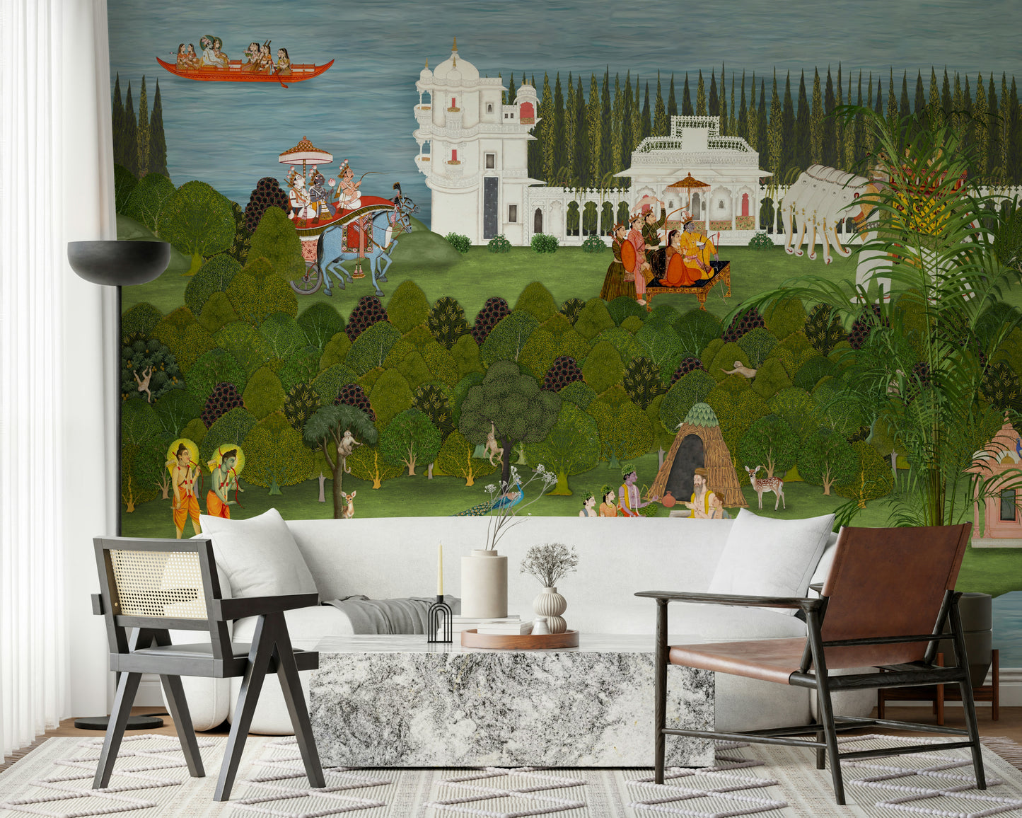 Rishikesh Retreat Wall Mural