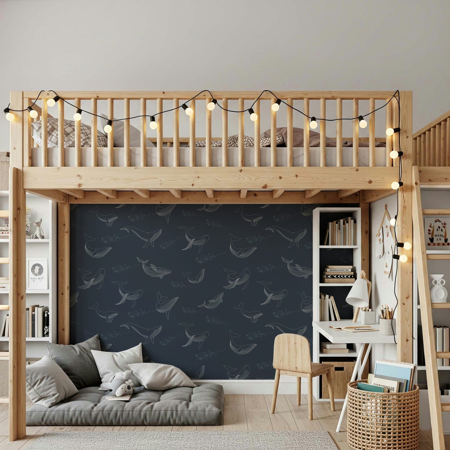 Whale Song Serenade Wall Mural