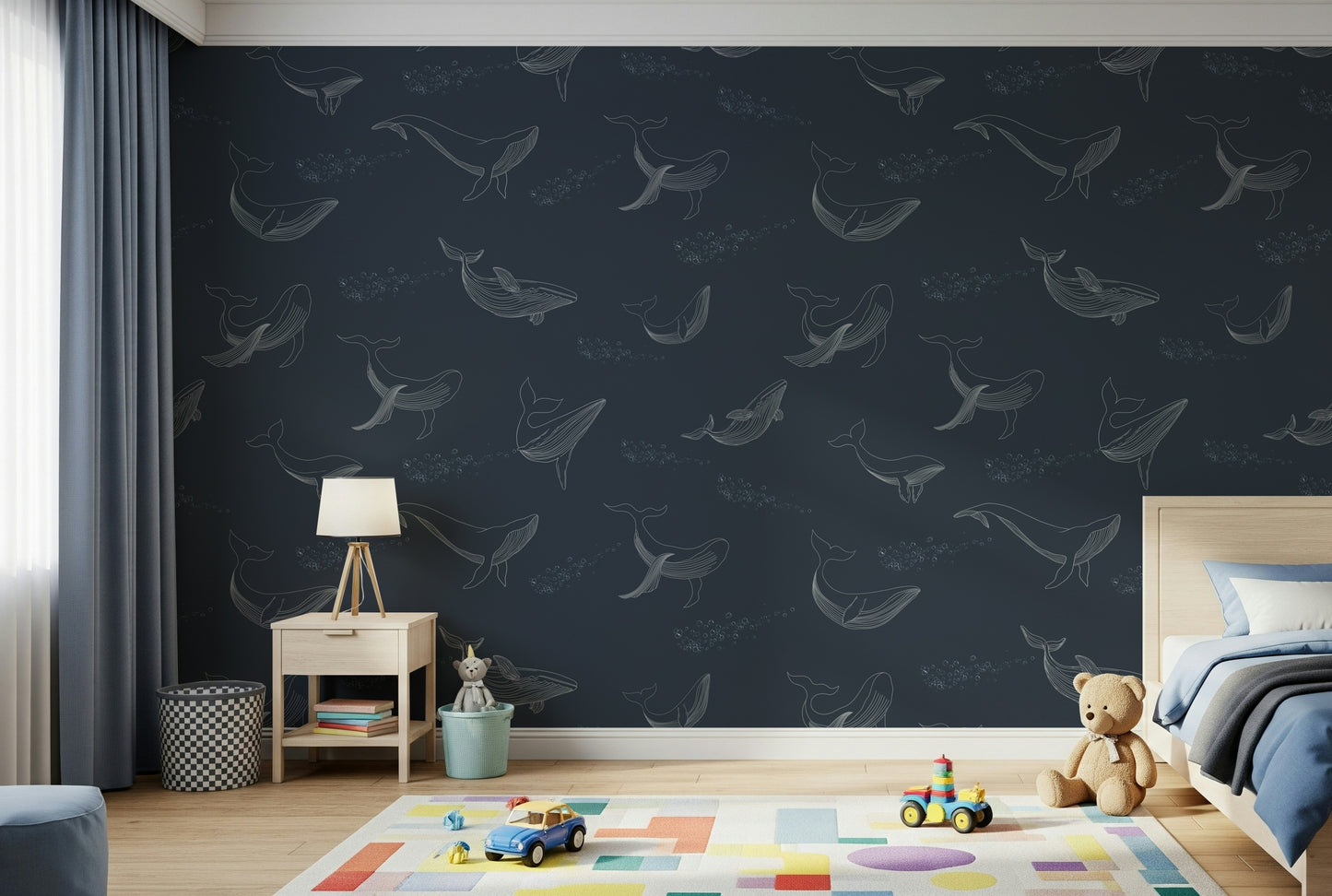 Whale Song Serenade Wall Mural