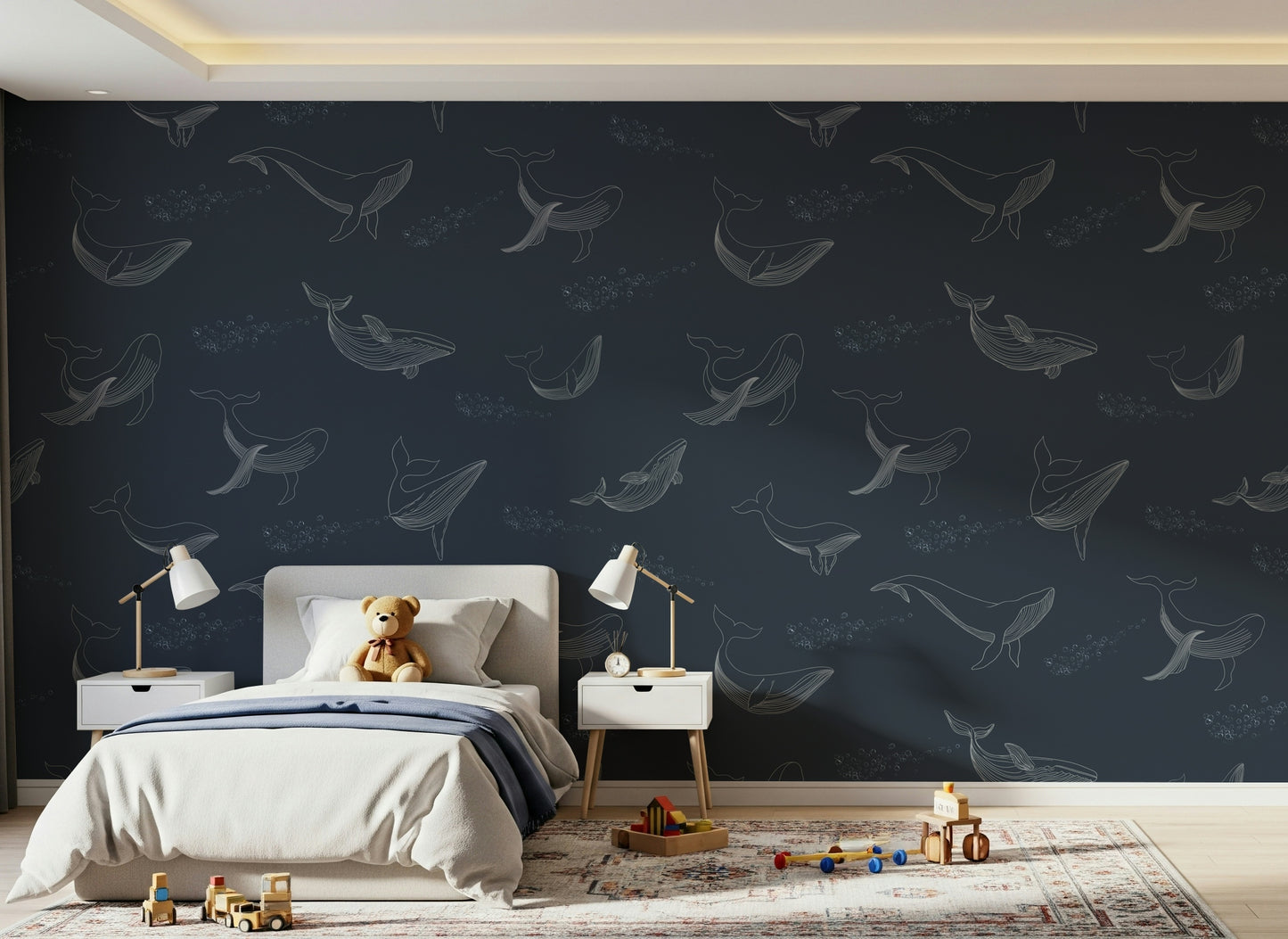 Whale Song Serenade Wall Mural