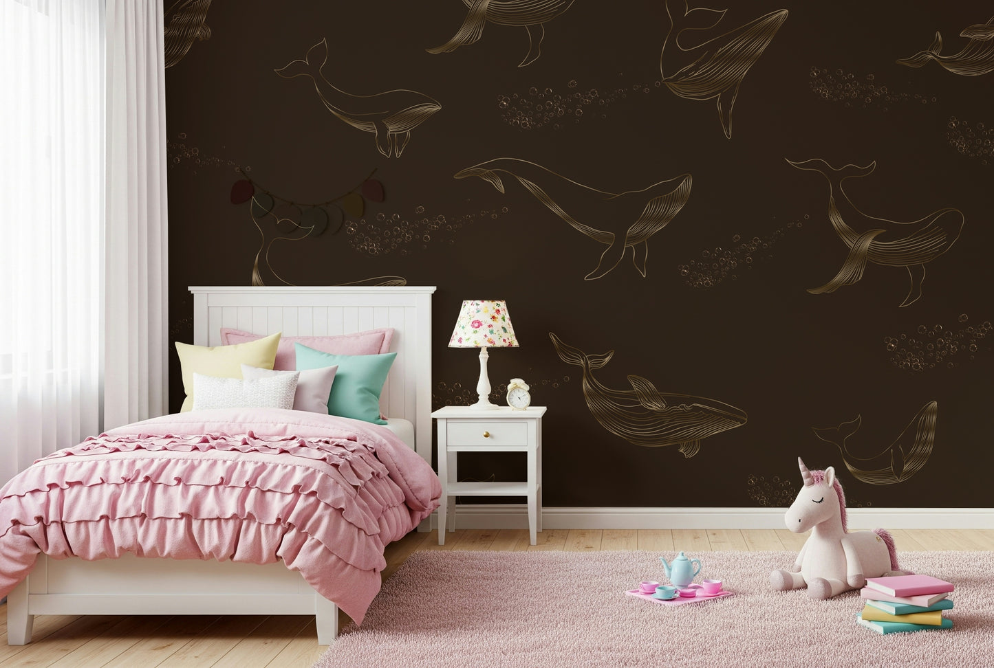 Whale Song Wall Mural