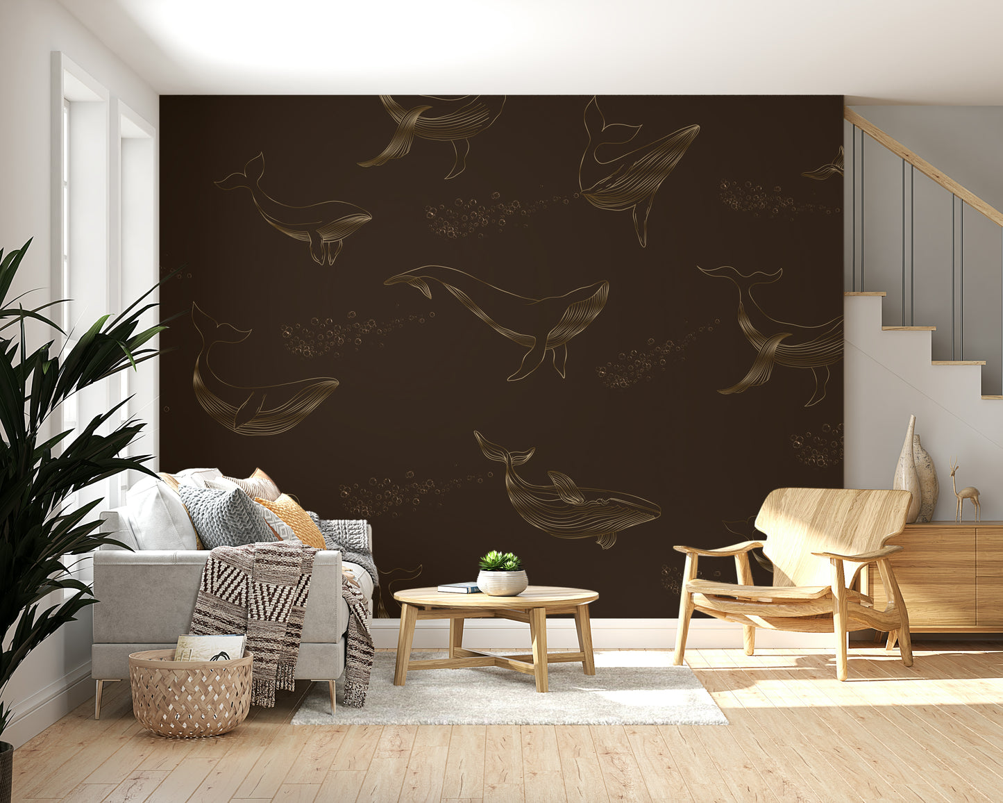 Whale Song Wall Mural