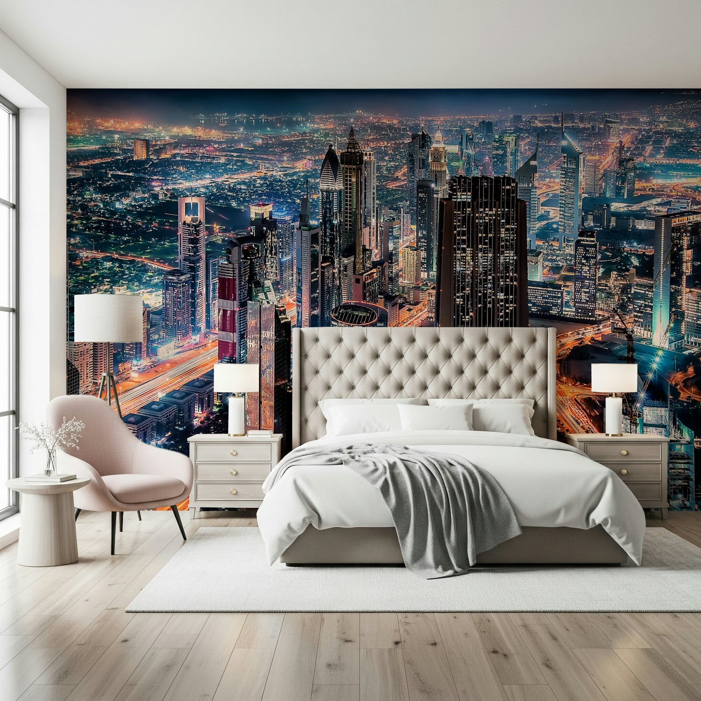 Dubai Nights Wall Mural