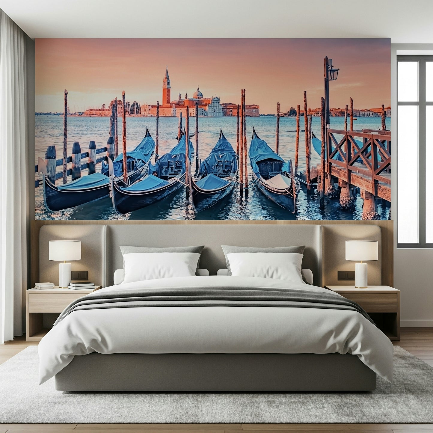 Serene Venice Scene Wall Mural