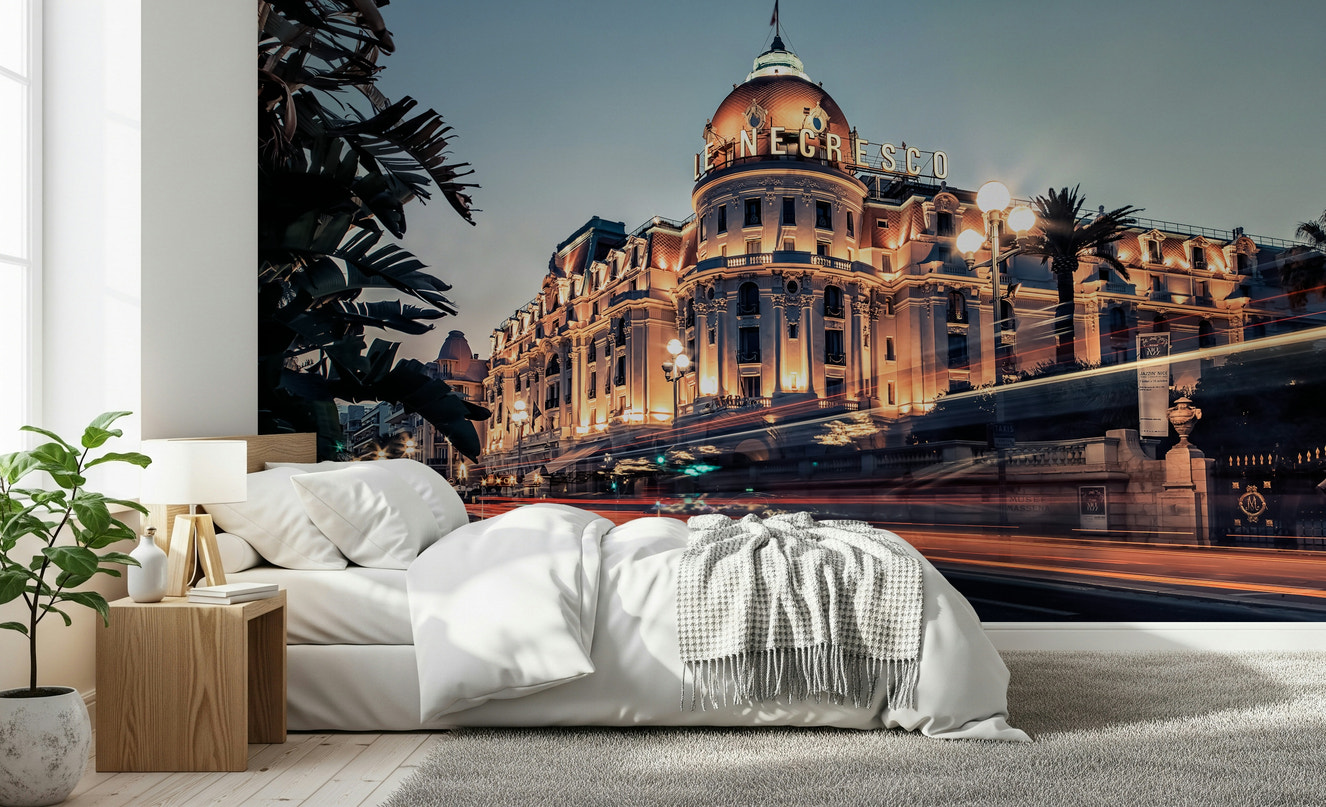 Azure Riviera Nights Wall Mural