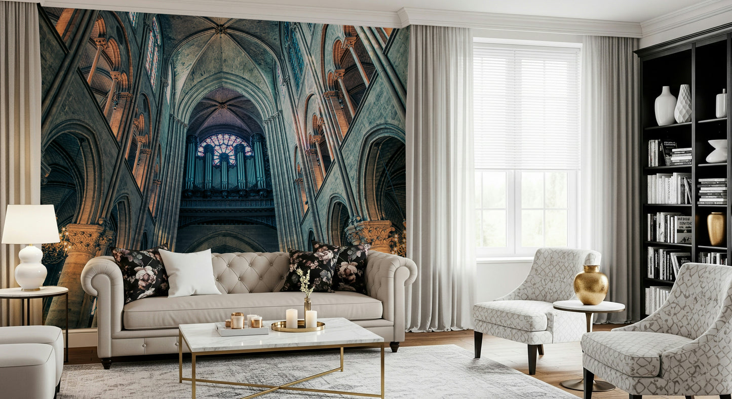 Cathedral Arches Wall Mural