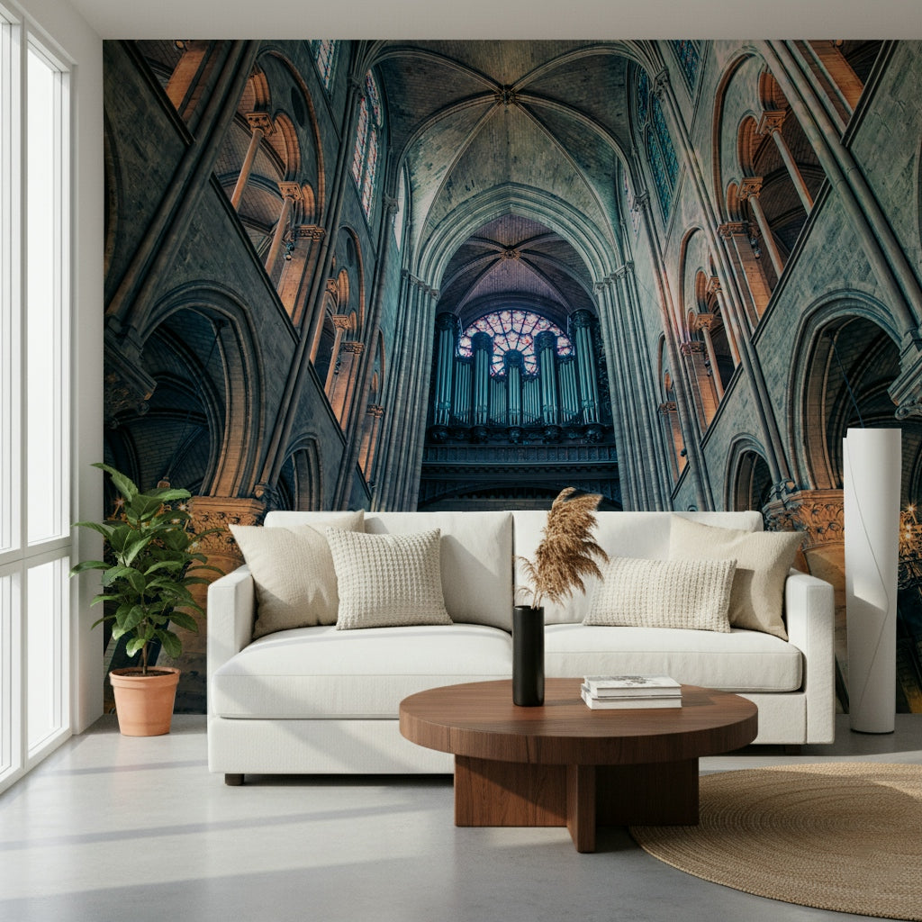 Cathedral Arches Wall Mural