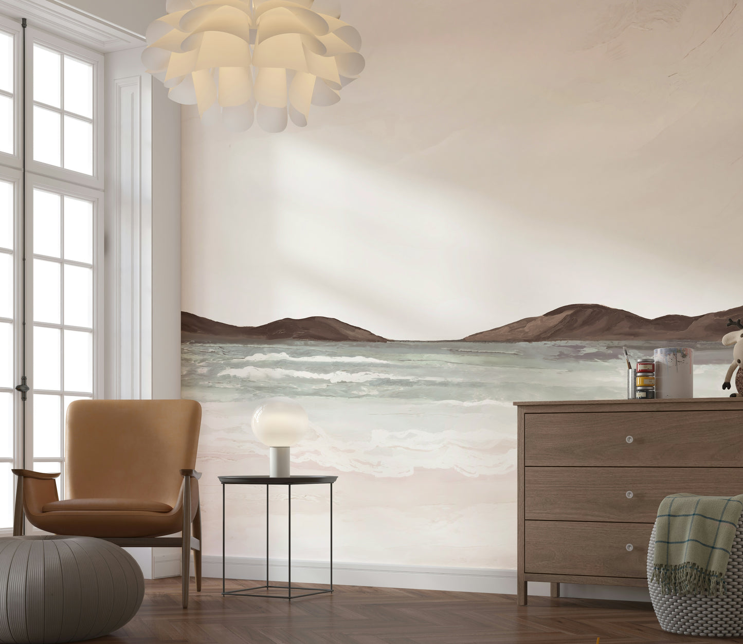 Painted Shores Wall Mural