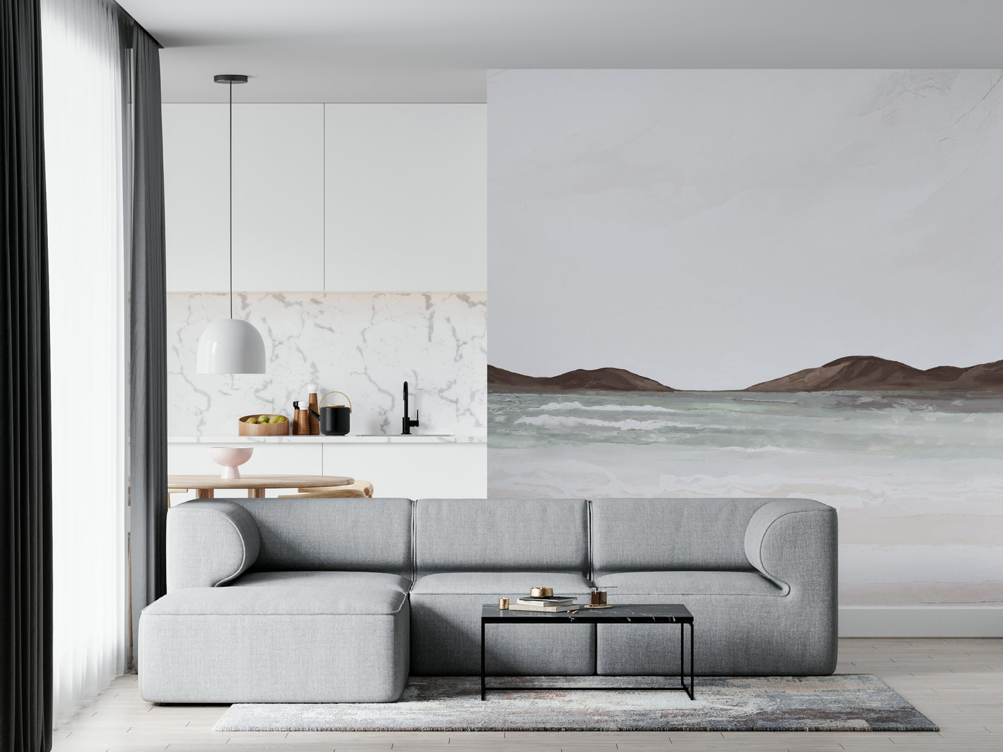 Painted Shores Wall Mural