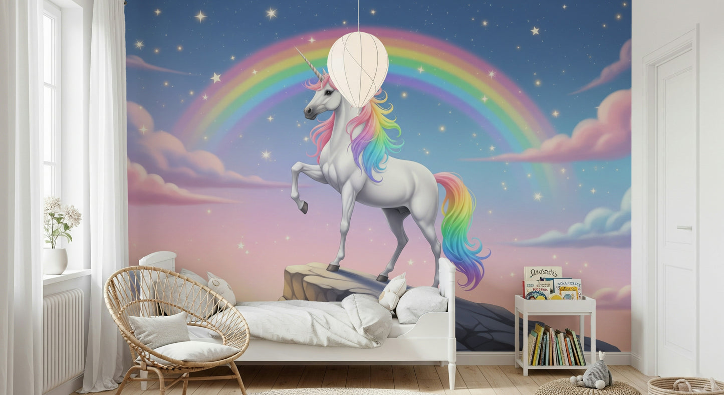 Mythical Heights Wall Mural