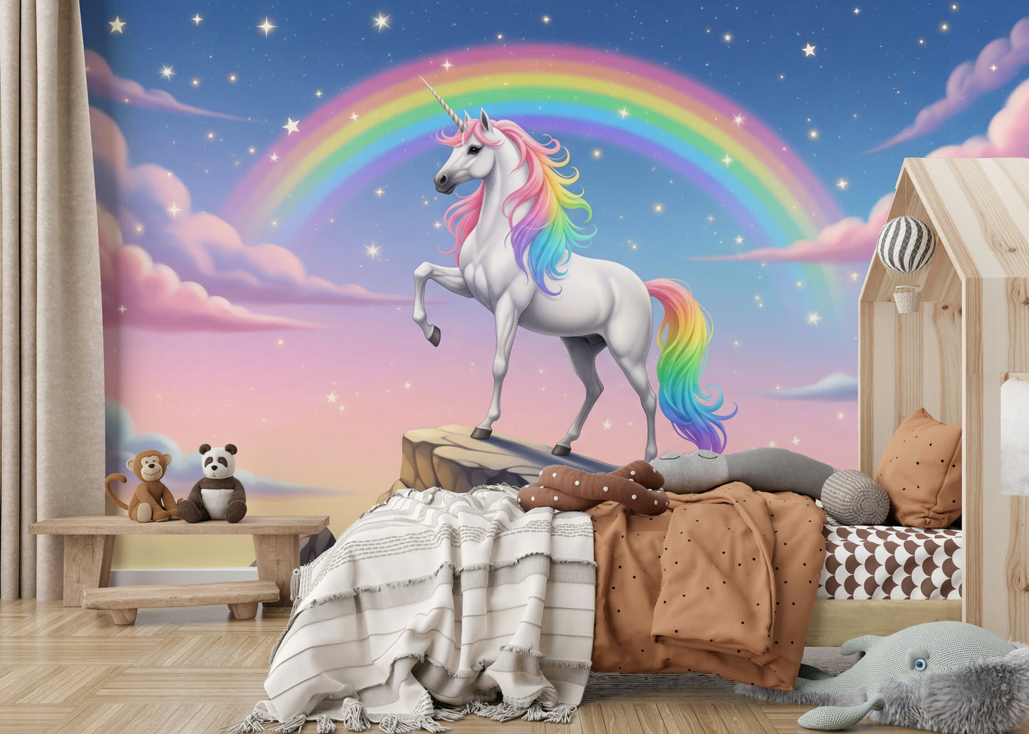 Mythical Heights Wall Mural