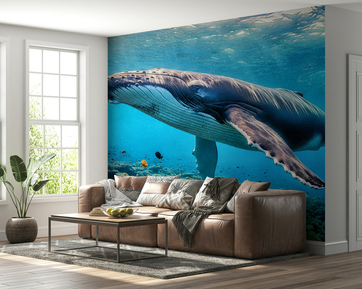 Ocean Giant's Realm Wall Mural