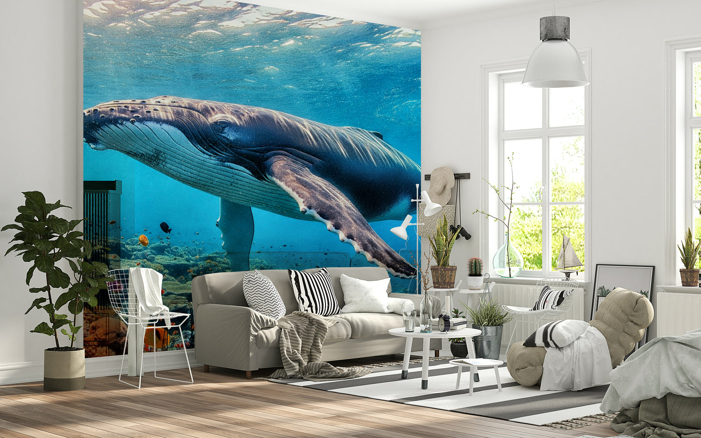 Ocean Giant's Realm Wall Mural