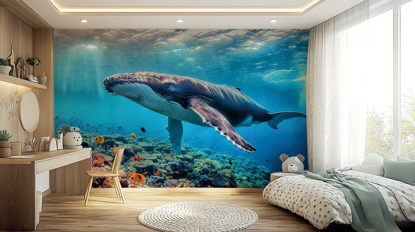 Ocean Giant's Realm Wall Mural