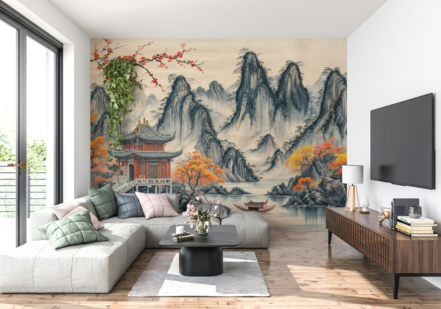 Asian Serenity Wall Mural