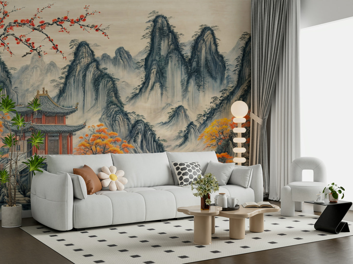 Asian Serenity Wall Mural