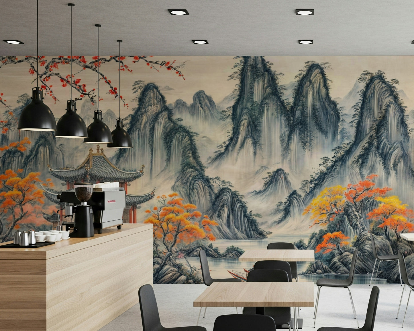 Asian Serenity Wall Mural