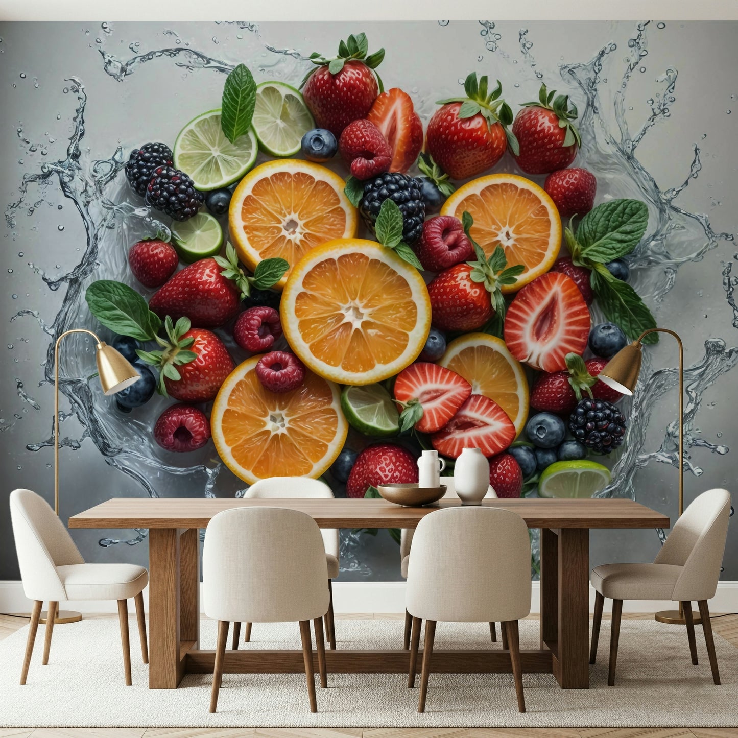 Fresh Splash Wall Mural