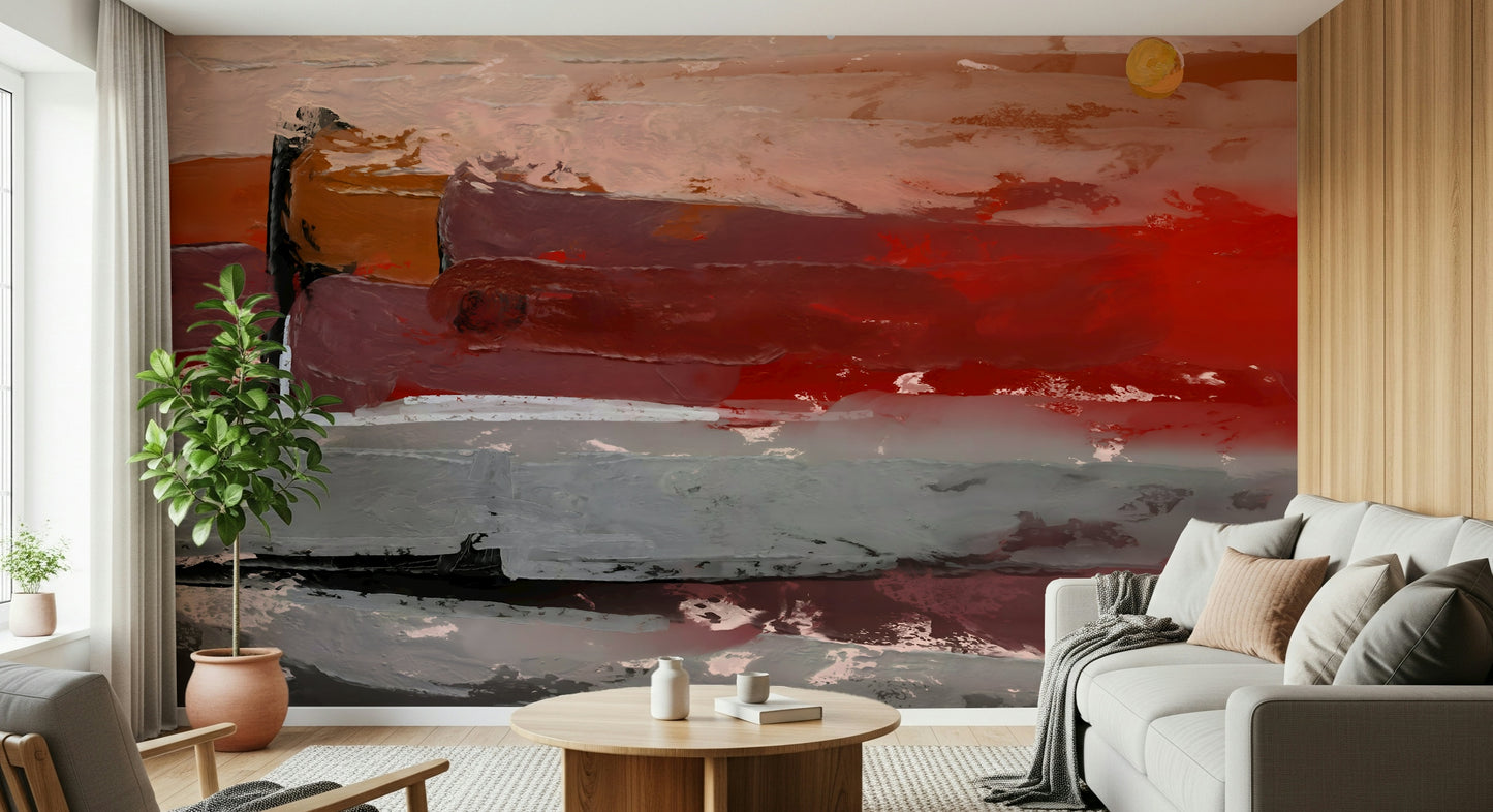 Abstract Landscape Wall Mural