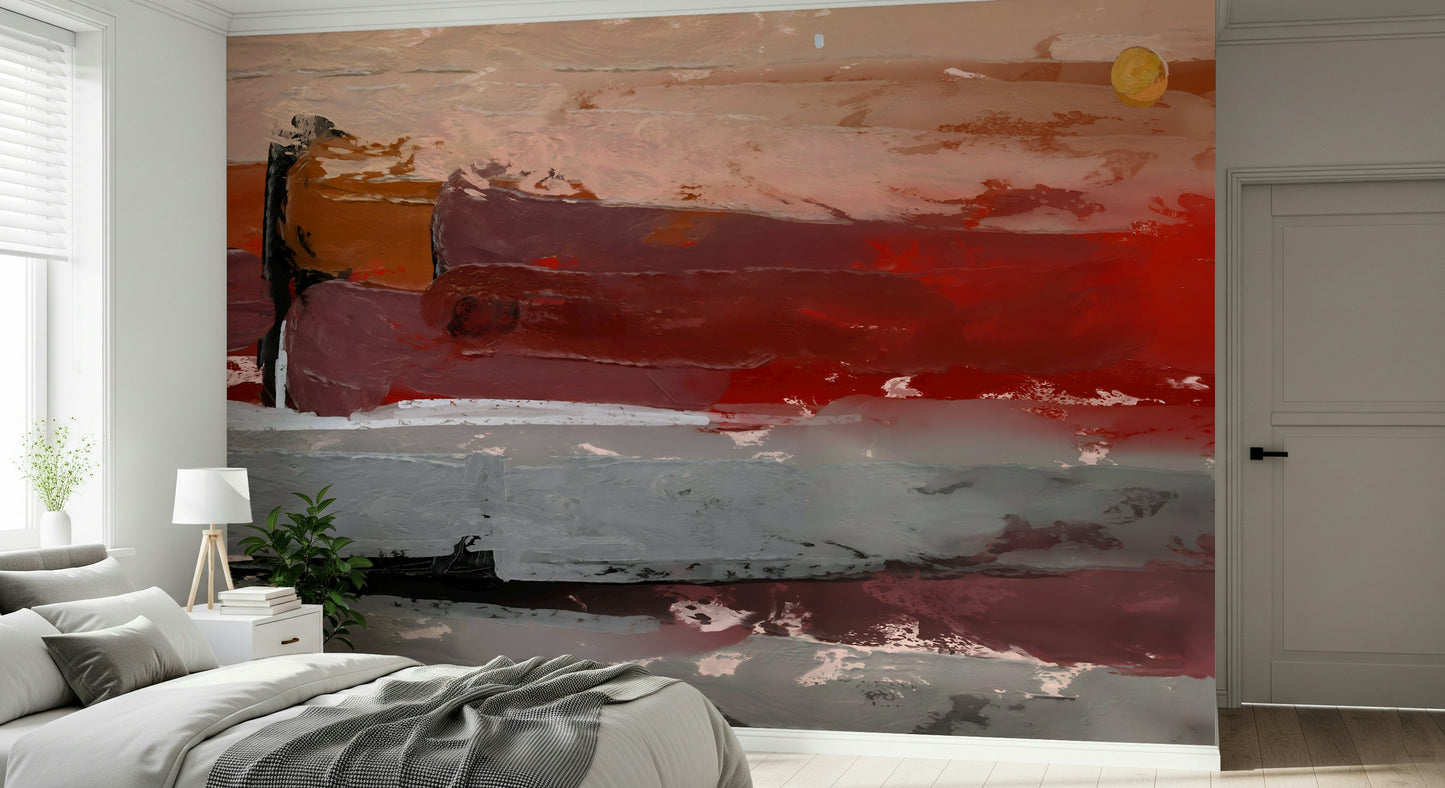 Abstract Landscape Wall Mural