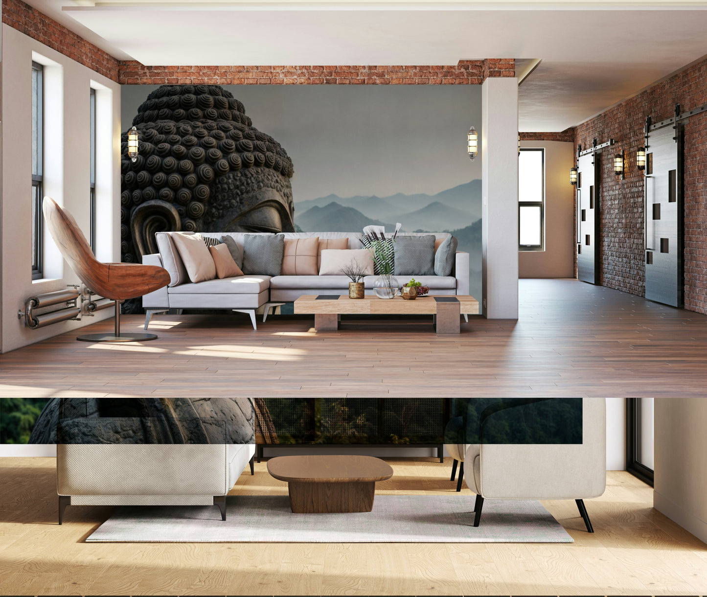 Zenith Buddha Vista Wall Mural