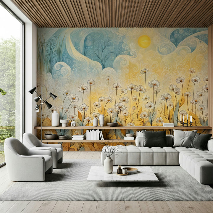 Daisy Daydreams Wall Mural