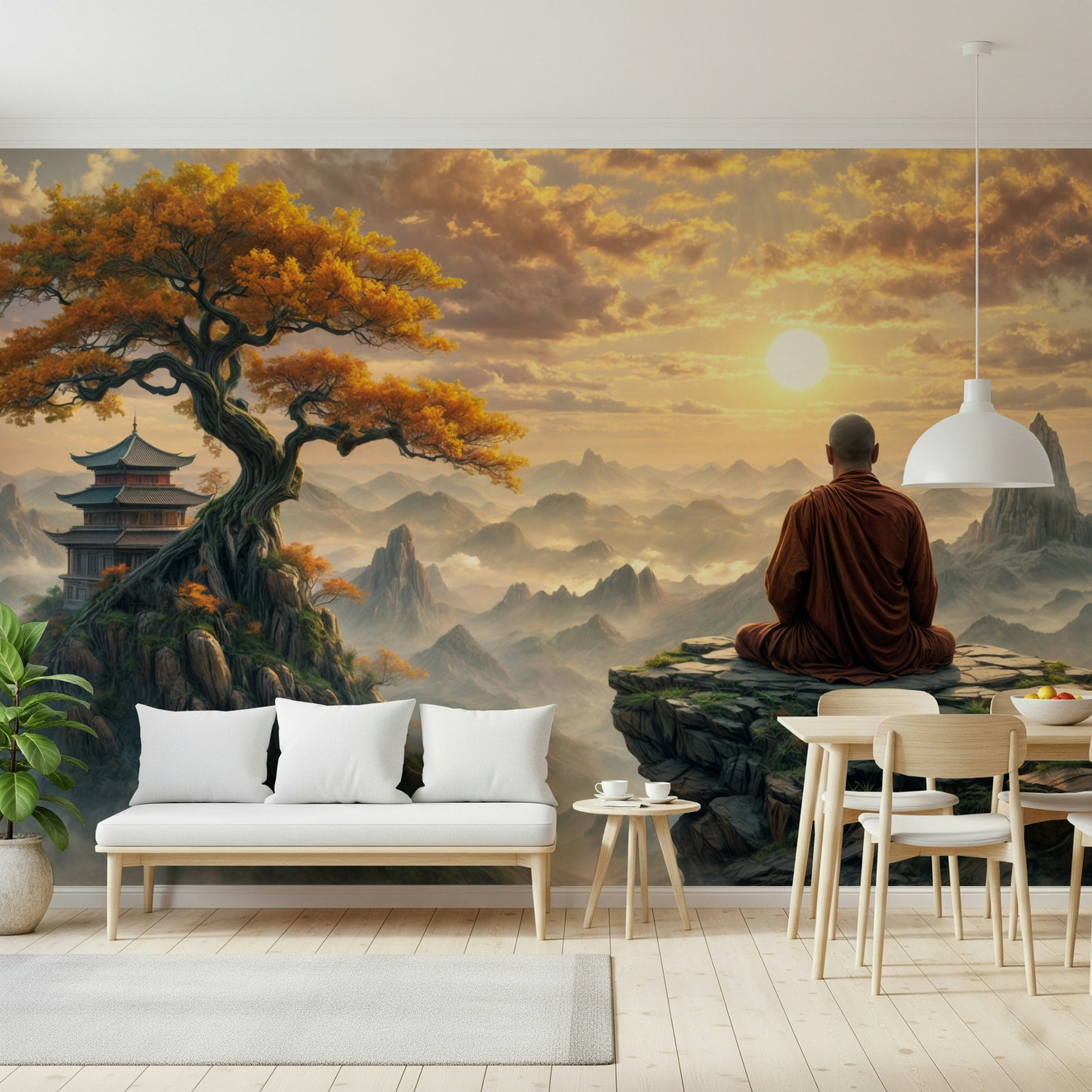 Dawn Serenity Mural