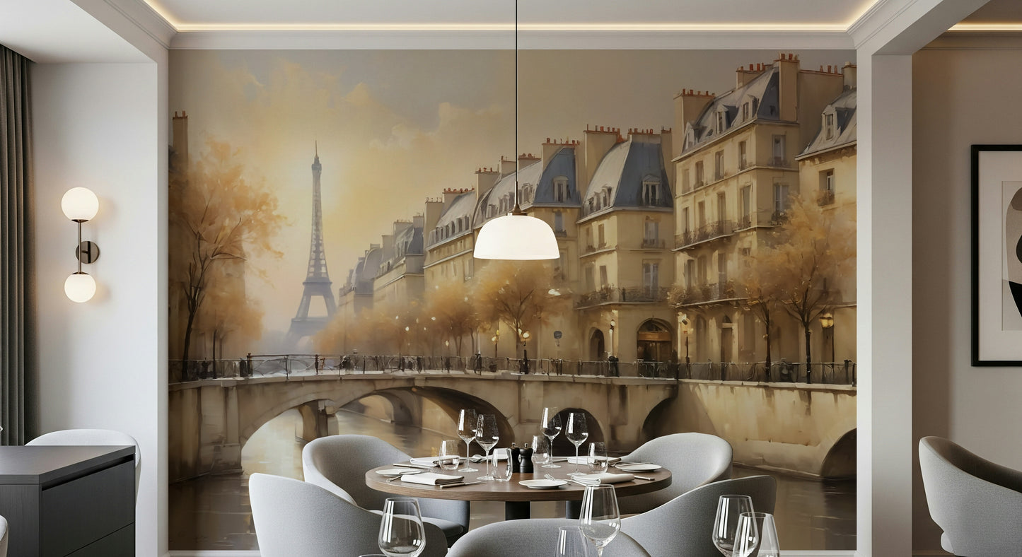 Parisian Serenity Wall Mural