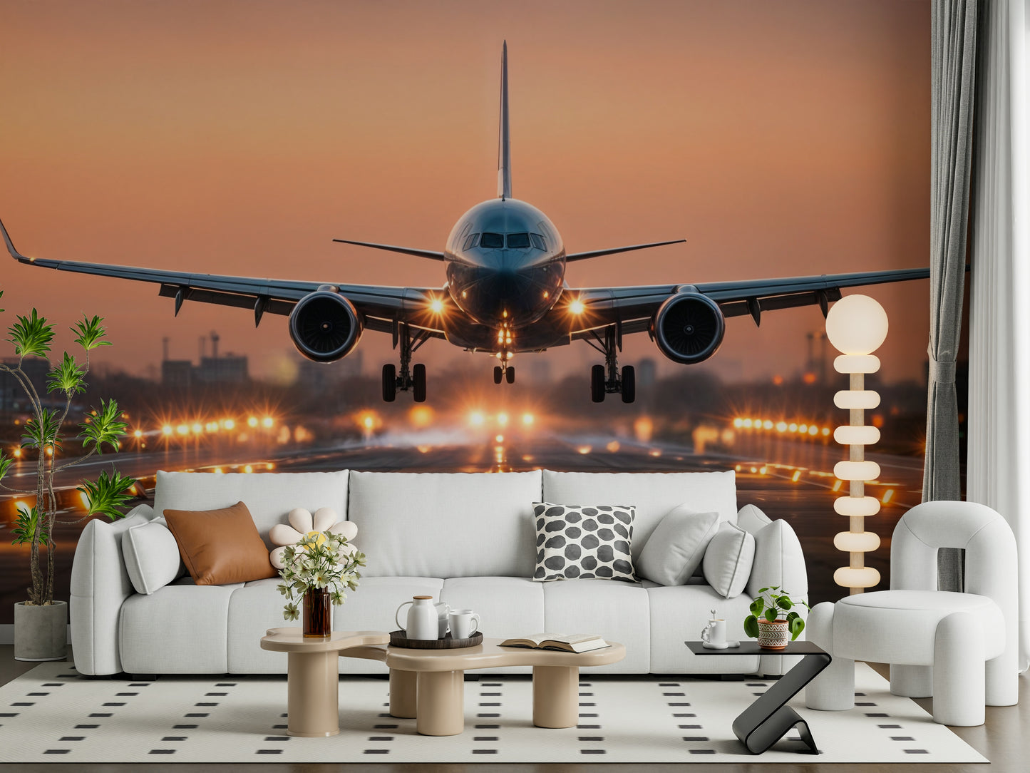 Sunrise Arrival Wall Mural