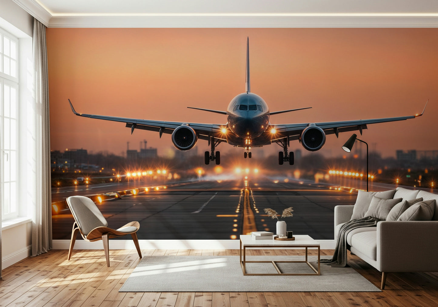 Sunrise Arrival Wall Mural