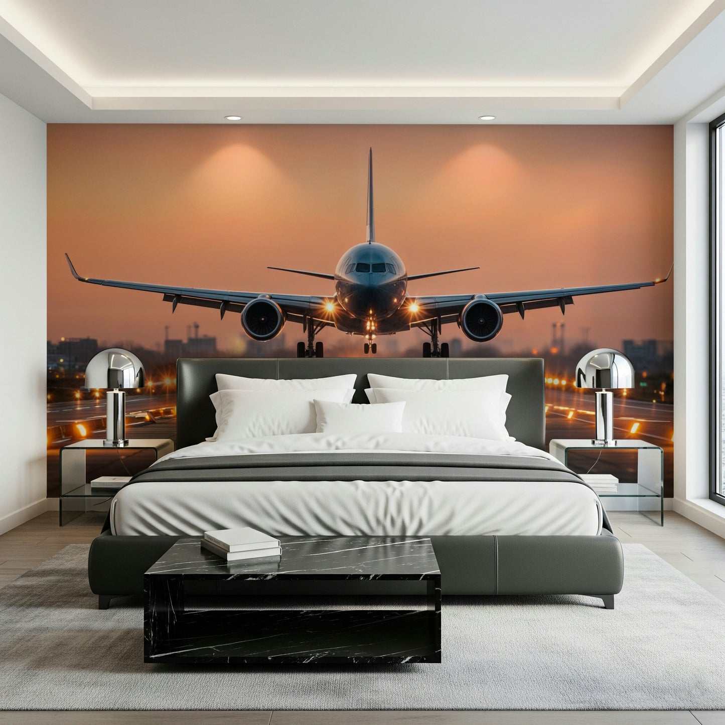 Sunrise Arrival Wall Mural