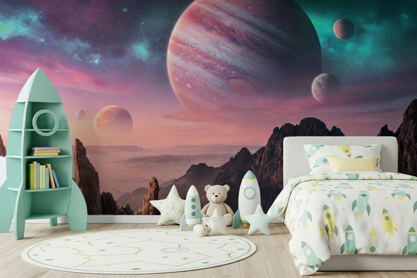 Cosmic Canyon Dreams Wall Mural
