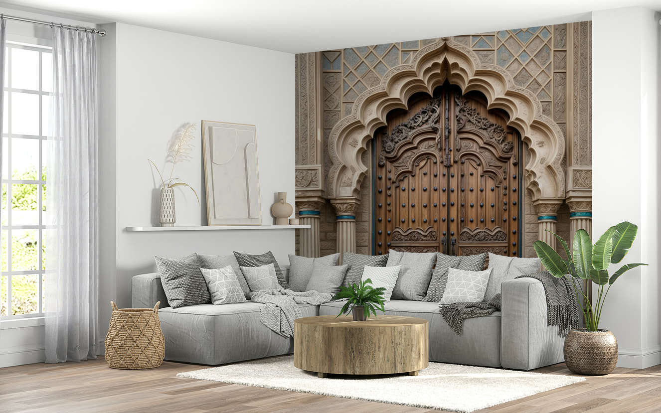 Ornate Entryway Wall Mural