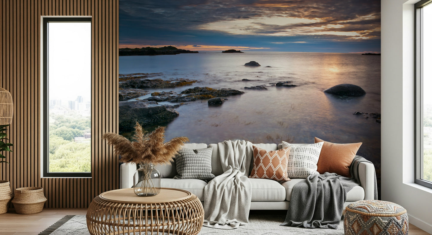 Beach Twilight Wall Mural