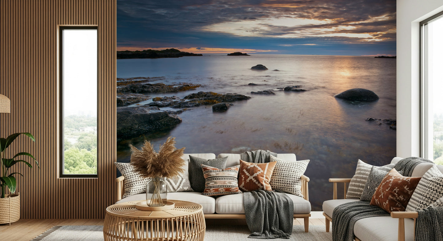 Beach Twilight Wall Mural