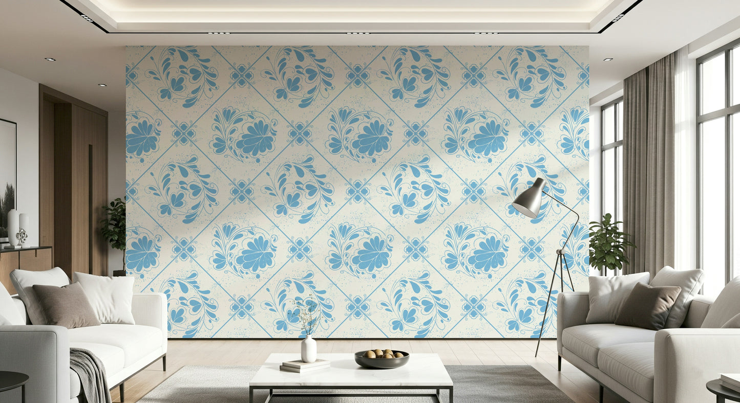 Delft Bloom Wallpaper⁠