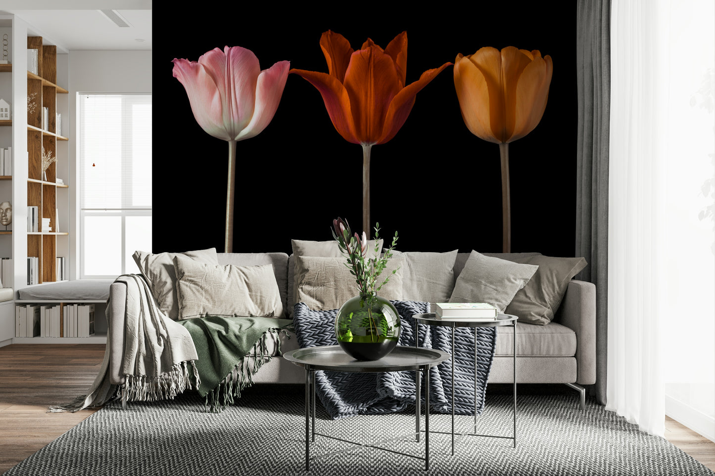 Tulip Trio Wall Mural