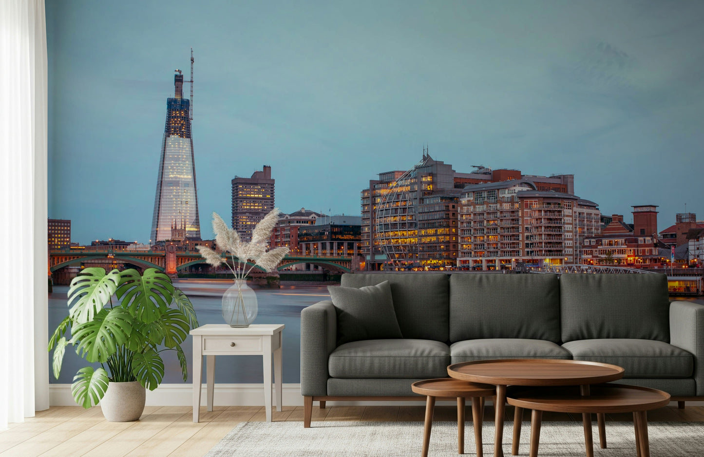 London Luminescence Wall Mural