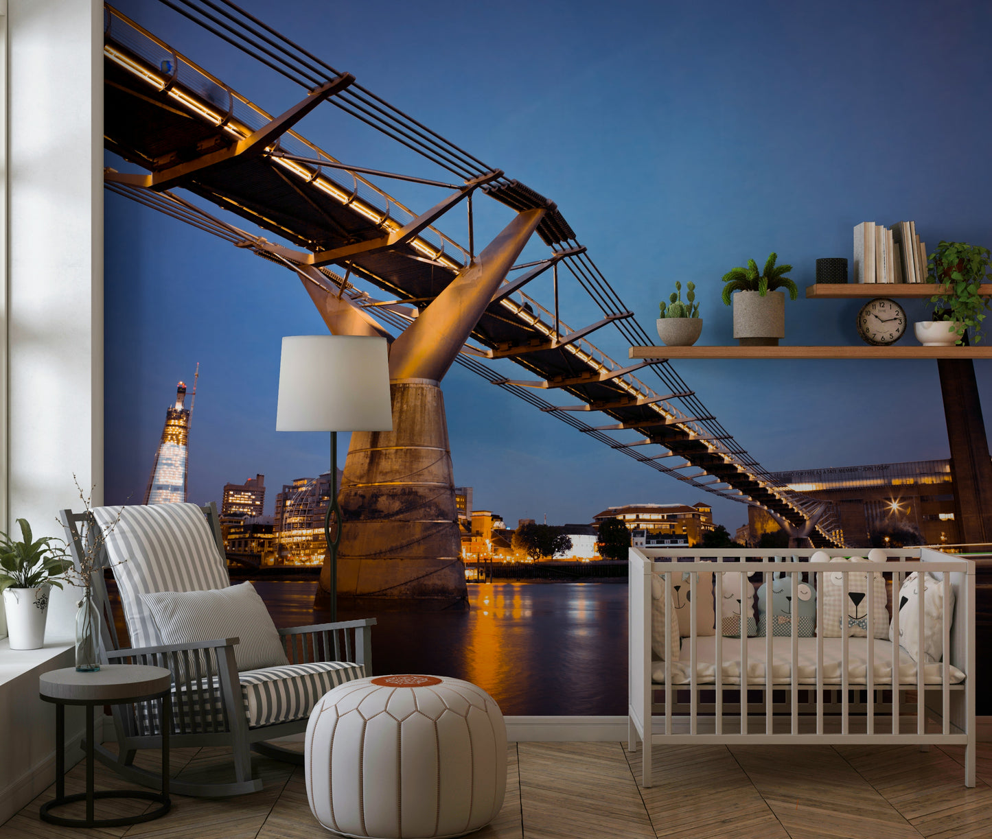 Modern Meets Classic Wall Mural