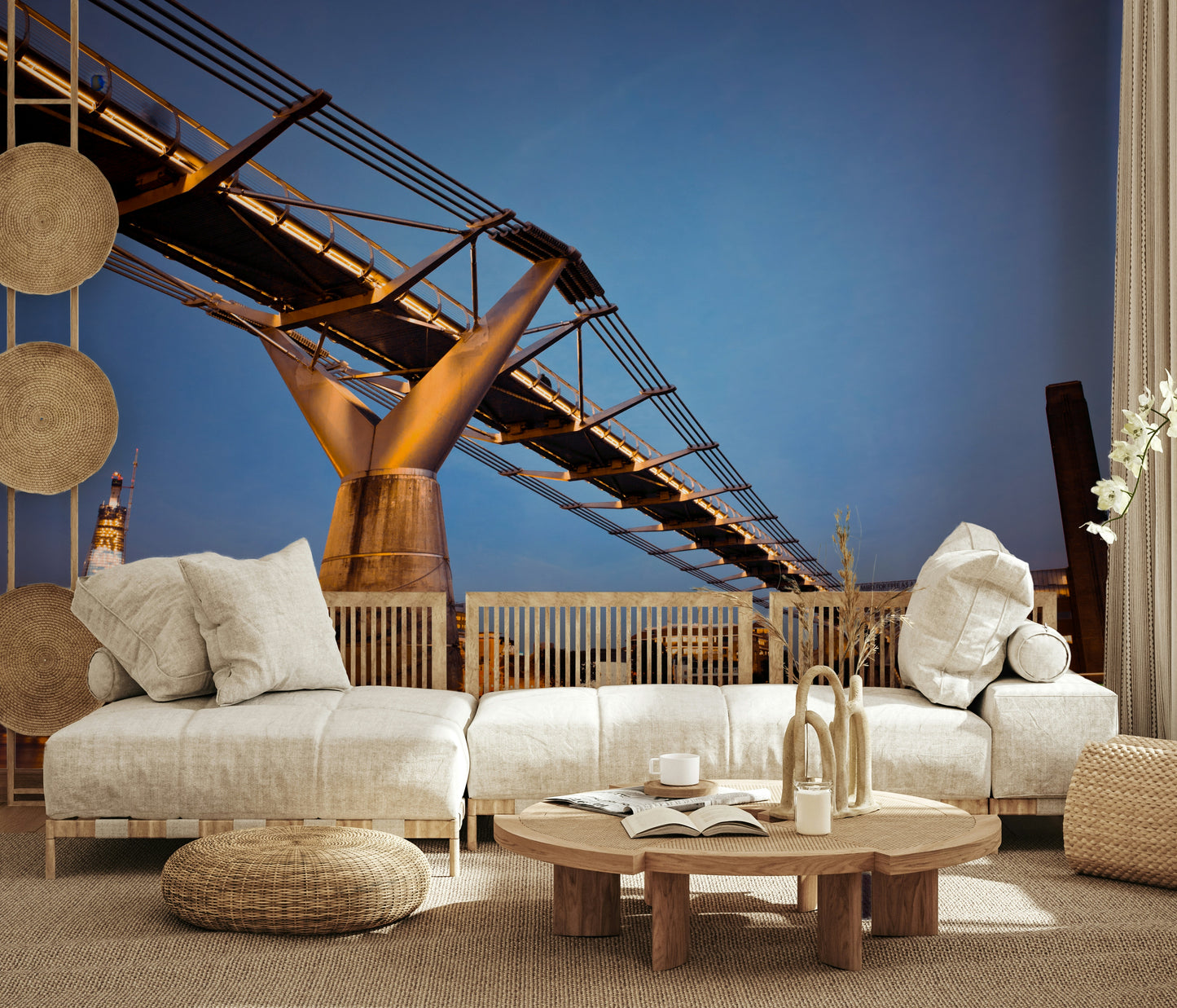 Modern Meets Classic Wall Mural