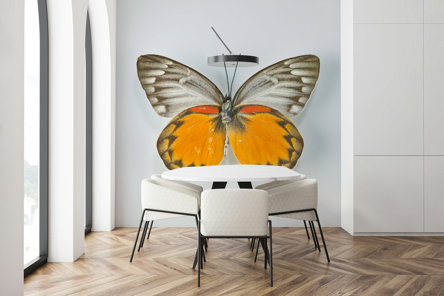 Whimsical Butterfly Wall Mural