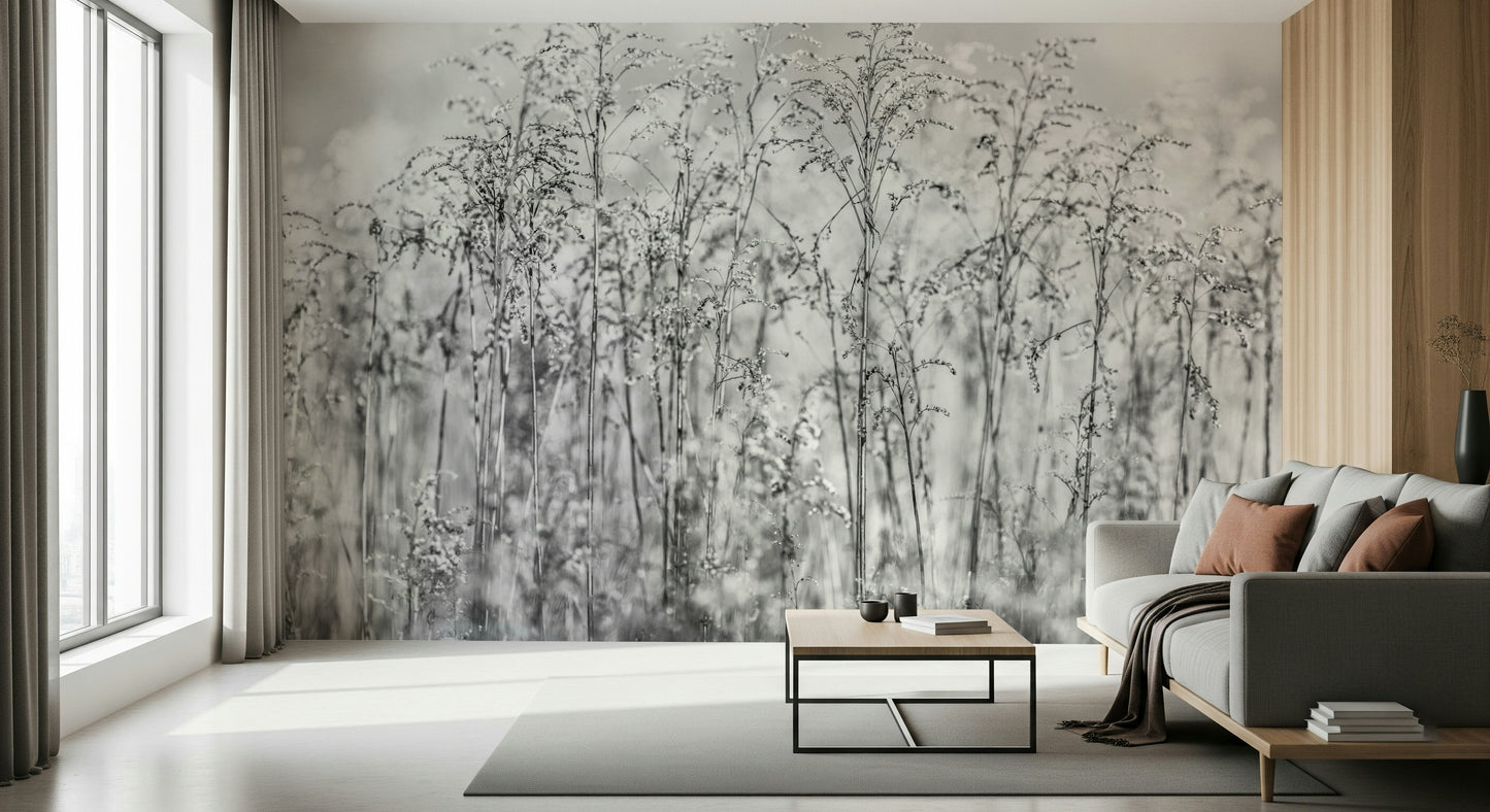 Whispering Weeds Wall Mural