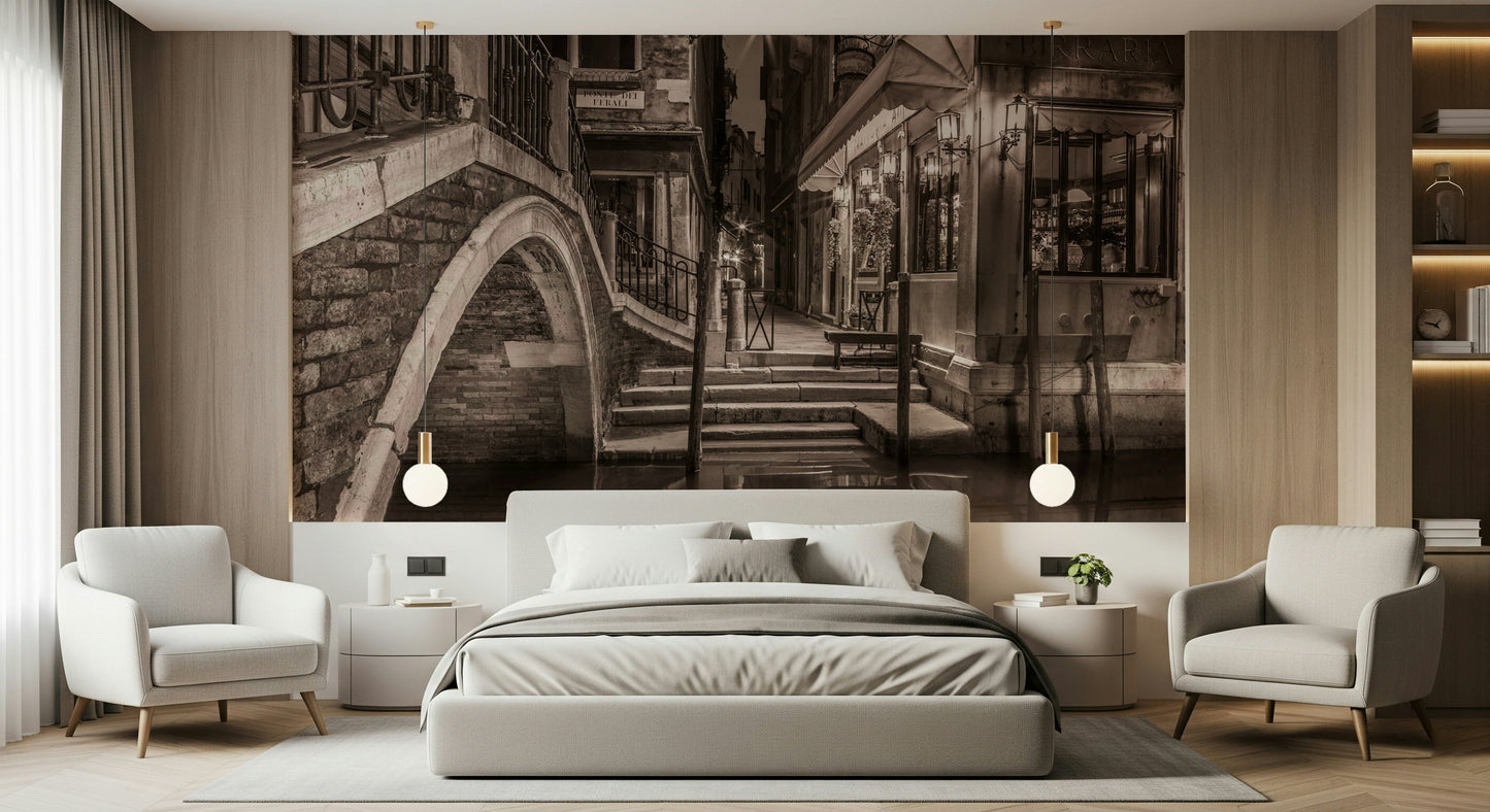 Venetian Canals Wall Mural